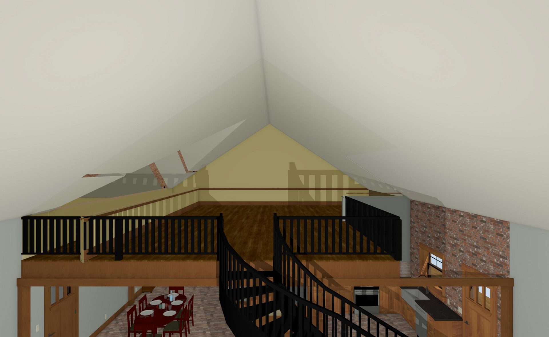 Drawing of what loft will look like.